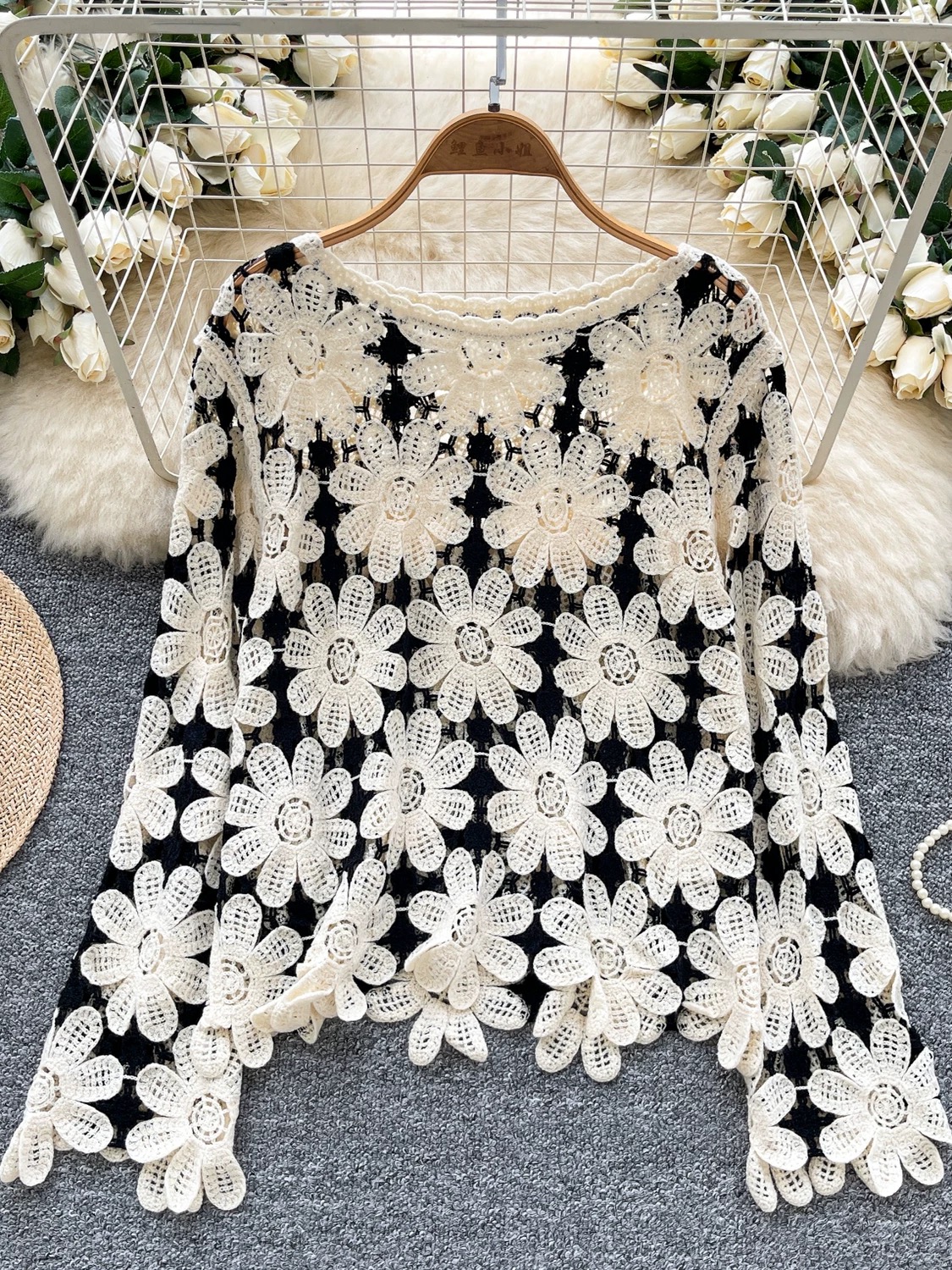 Western world crotchet top KTO282 images